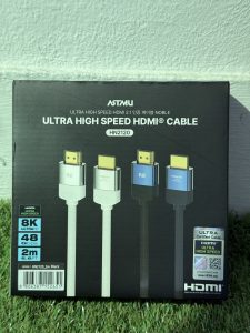 아트뮤 HDMI 2.1 인증케이블 ultra high speed hdmi /HN2120/종이박스 전면
